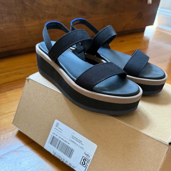 Rothy’s The Lightweight Wedge Sandal - Picture 5 of 6